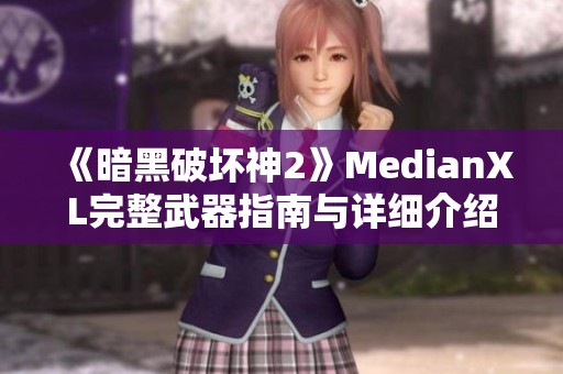 《暗黑破坏神2》MedianXL完整武器指南与详细介绍