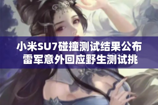 小米SU7碰撞测试结果公布 雷军意外回应野生测试挑战