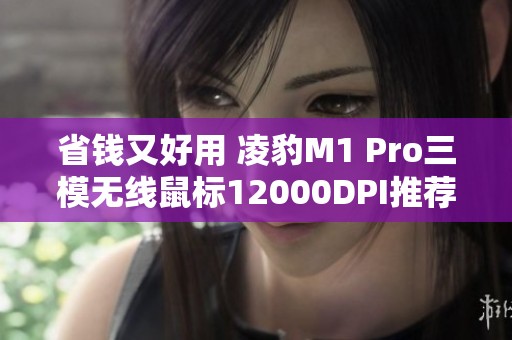 省钱又好用 凌豹M1 Pro三模无线鼠标12000DPI推荐